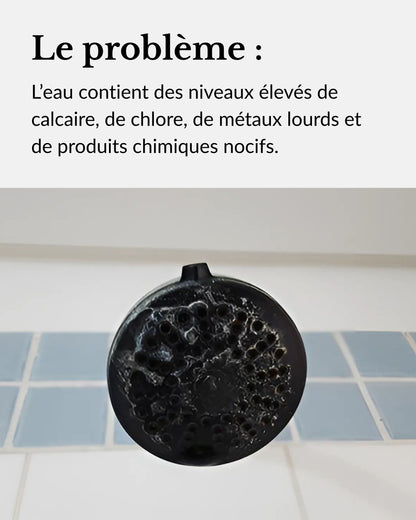 Pommeau de Douche Filtrant