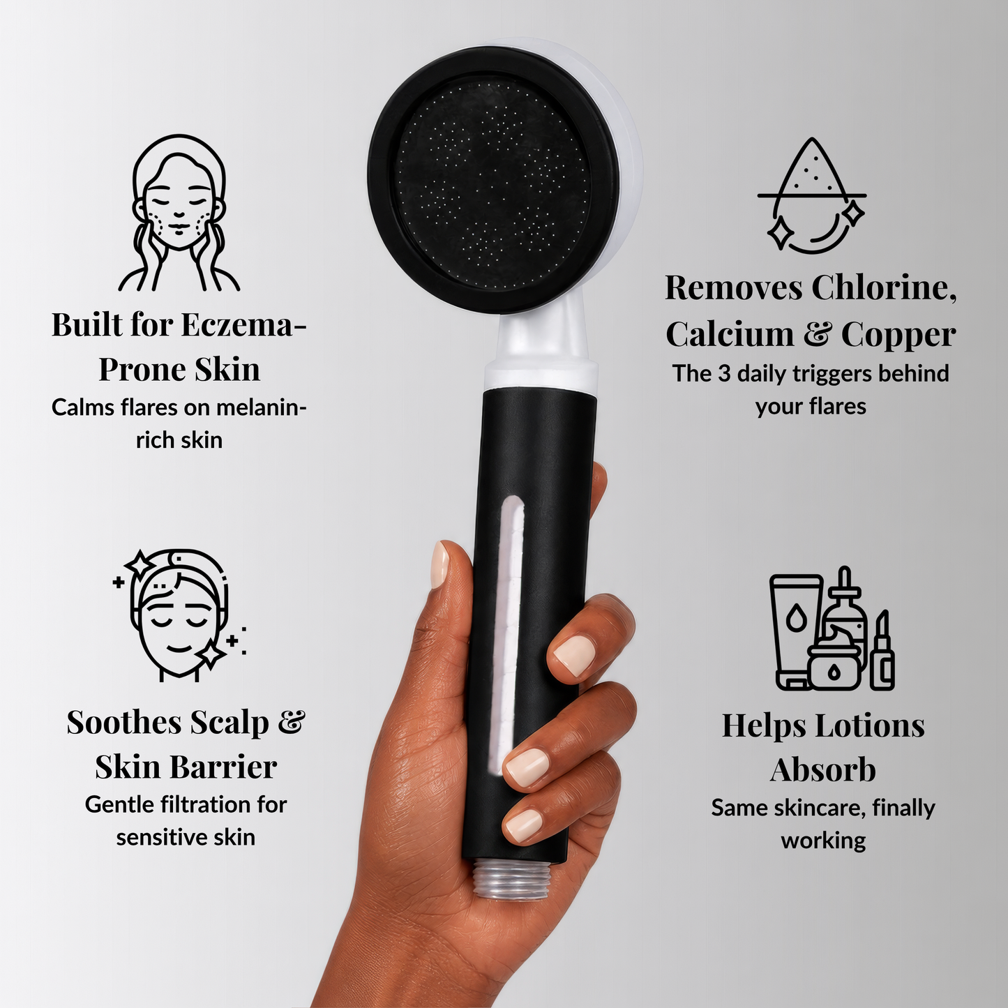 The Filtered Showerhead by Ella